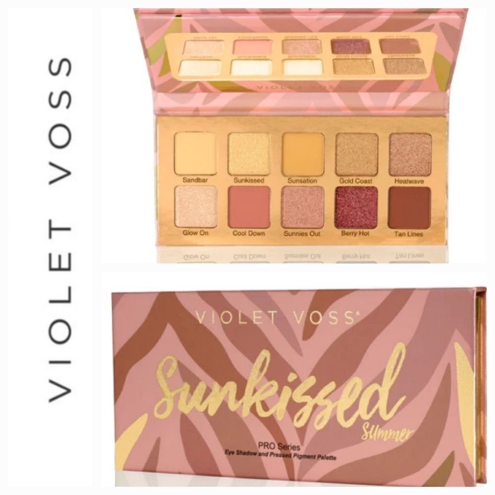 Violet Voss Sunkissed Summer Pro Series Eyeshadow & Pressed Pigment  Palette
